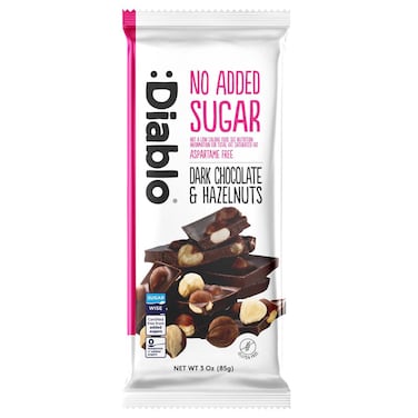 Diablo Dark Chocolate with Hazelnuts, 85g