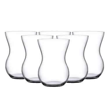 Pasabahce Crystallin Tea Cup Set 185cc, 6 PCS
