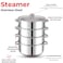 Vinod 4 Tier Steamer with Glass Lid, 30cm