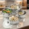 Vinod 4 Tier Steamer with Glass Lid, 30cm