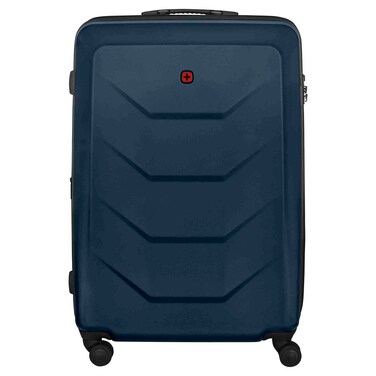 Wenger Prymo Hard Trolley Suitcase, 83cm, Blue