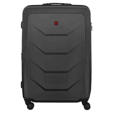 Wenger Prymo Hard Trolley Suitcase, 83cm, Black