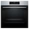 Bosch Built-in Oven HJG852YS0M, 60x60cm, Silver