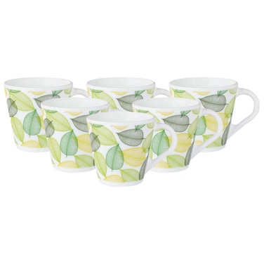 RK White Opal Soup Plate Set, 9.5cm, 4 PCS