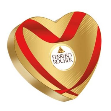 Ferrero Rocher Heart Chocolate Box, 125g