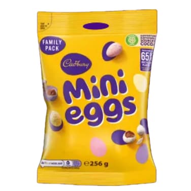 Cadbury Mini Eggs Large Chocolate Bag, 256g