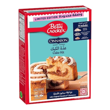 Betty Crocker Cinnabon Cake Kit, 465g