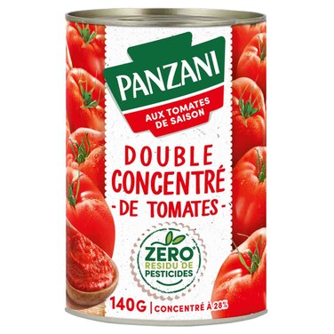 بانزاني معجون طماطم المركز المزدوج، 140 غرام