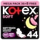 Kotex Soft Night Sanitary Pads, 44 Pads