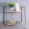 New Ladder 2-Tier Wall Shelf-52x22x41 cm