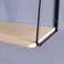New Ladder 2-Tier Wall Shelf-52x22x41 cm