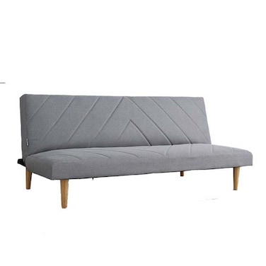 يودورا سرير أريكة قماش، 3 مقاعد - رمادي فاتح