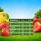 Pom&rsquo;Potes Apple Strawberry Fruit Puree No Added Sugar, 90g, Pack of 4