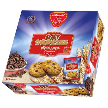 Al Saidawy Oat Cookies with Chocolate, 216g