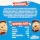 Kinderini Milk &amp; Cocoa Biscuits for Kids, 18 Expressions, 4 Biscuits, 100g