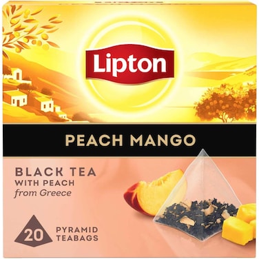 Lipton Peach Mango, 1.7g Pack of 20