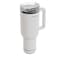 Porodo HydroTunes Bluetooth Speaker Tumbler, 1.2L, White