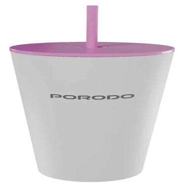 Porodo Stainless Steel Double-Wall Tumbler, 710ml, White