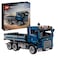 LEGO Technic Tipping Dump Truck Toy, Blue Construction Vehicle Set 42203