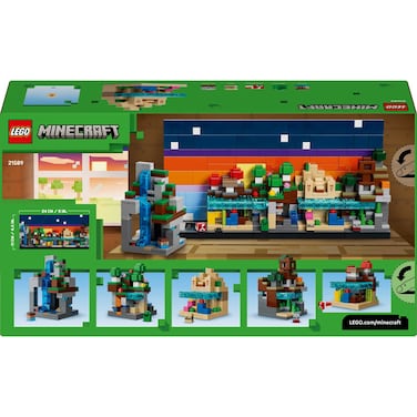 LEGO Minecraft Mini Biomes Gaming Art Building Set 21589