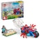 LEGO Marvel Spidey And His Amazing Friends Spidey on his Motorcycle vs. Rhino 11206