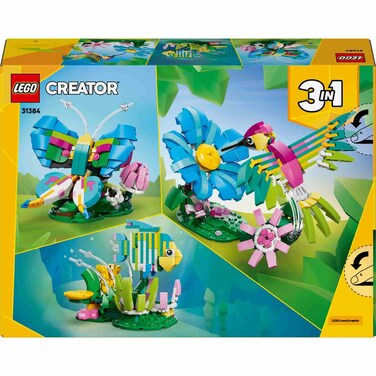 LEGO Creator 3 in1 Wild Animals: Colorful Hummingbird Decor 31384