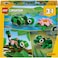 LEGO Creator 3 in 1 Turtle with a Water Lily Flower 31377