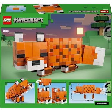 LEGO Minecraft The Fox Gaming Decoration Toy Gift 21588