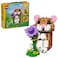 LEGO Creator 3 in 1 Cute Hamster with a Flower Toy 31376