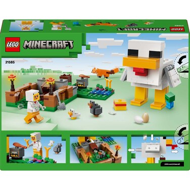LEGO Minecraft Chicken Farm - Gaming Building Toy 21585
