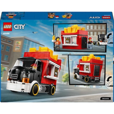 LEGO City Fries Food Truck - Toy Building Set 60488