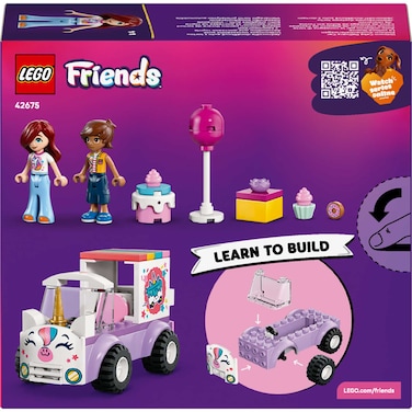 LEGO Friends Unicorn Cake Delivery Car Toy 42675