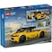 LEGO City Yellow Taxi - Model Car Kit with 2 Minifigures 60487
