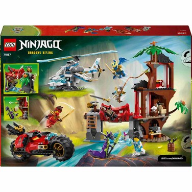 LEGO NINJAGO Ninja Vehicle Tree House Battle Toy Set 71857