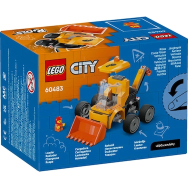 LEGO City Rides &ndash; Construction Loader Toy Building Set 60483