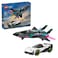 LEGO City Jet vs. Car &ndash; Toy Cars and Jet Toy Playset - 60489