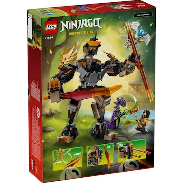 LEGO NINJAGO Cole&rsquo;s Mission Mech &amp; Dragon Zane Toys 71854