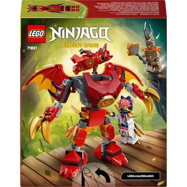 LEGO NINJAGO Kai&rsquo;s Dragon Mech Battle Pack, Mech Toy 71851