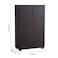 Bill 2 Door Shoe Cabinet 22 pairs-Wenge/Oak