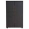 Bill 2 Door Shoe Cabinet 22 pairs-Wenge/Oak