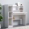 Elisha Study Desk With 3 Door storage- White