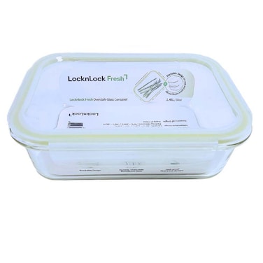 لوكن لوك حاوية زجاجية صالحة للفرن، 1.48 لتر