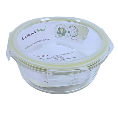LocknLock Fresh Oven Safe Glass Container, 930ml