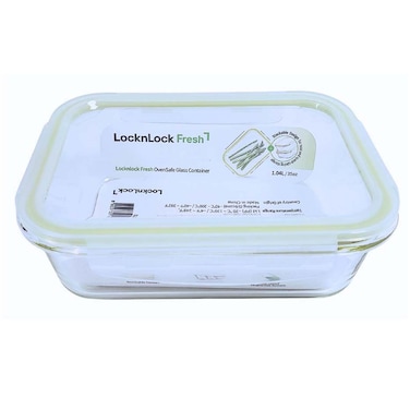 LocknLock Fresh Oven Safe Glass Container, 1.04L