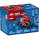 LEGO City Rides &ndash; Fire Truck - Mini Car Toy Building Kit with Firefighter Minifigure, 60482