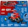 LEGO City Rides &ndash; Fire Truck - Mini Car Toy Building Kit with Firefighter Minifigure, 60482