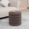 أرلي بوف تخزين دائري - بني غامق