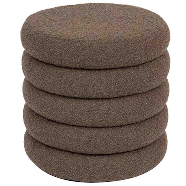 أرلي بوف تخزين دائري - بني غامق