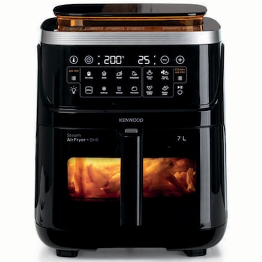 Kenwood Steam Air Fryer and Grill HFS92.000BK, 7L, Black