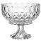 Taliona Crystal-Style Footed Fruit Bowl, 22cmx19cm